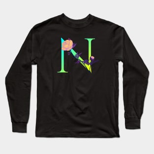 Monogram N neon Long Sleeve T-Shirt